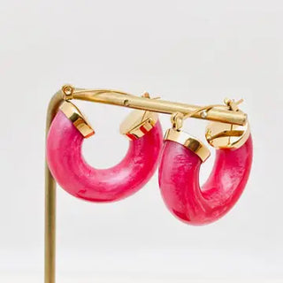 Rhonda Earrings Pink