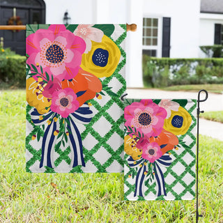 Floral Garden Flag