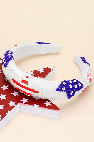 USA Star Headband