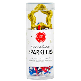 Mini Gold Star Sparkler Wands