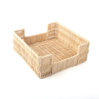 Natural Rattan Cocktail Napkin Tray