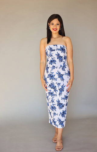 Valerie Dress Blue