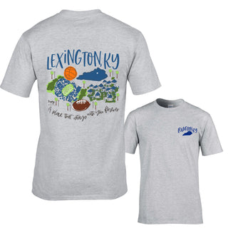 Lexington KY College Town Tee