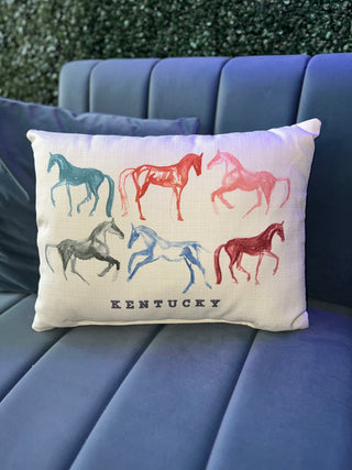 Kentucky Horse Color Pillow