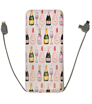 Portable Charging Bank Champagne