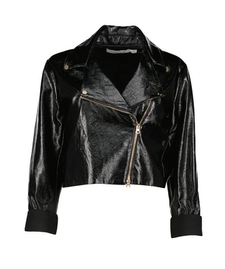 Danna Jacket Chrome Patent