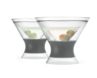 Martini Freeze™ Insulated Cooling  Glasses - Set of 2