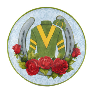 Day At The Races Plate Green