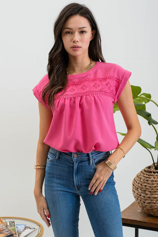 Dina Top Fuchsia