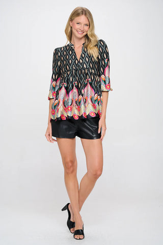 Jeanna Top Feather