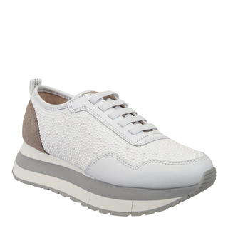 Kinetic Sneakers White Pearl