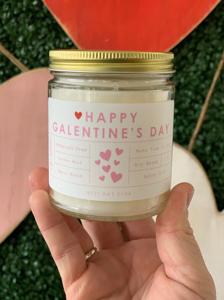 Galentine's Day Candle